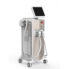 The device for laser hair removal and D-LAS 90 rejuvenation procedures