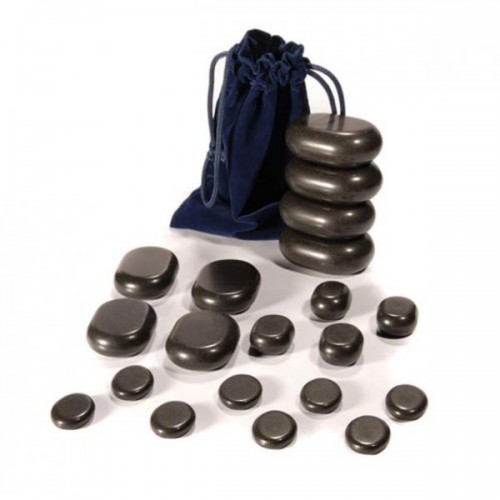 Set of basalt stones for stone therapy UMS-20TC