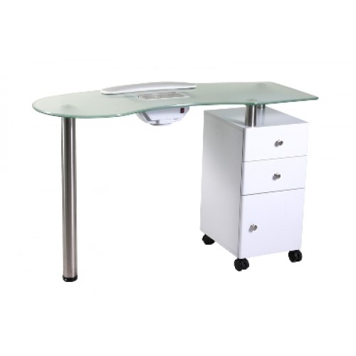 Manicure table with extractor 006B